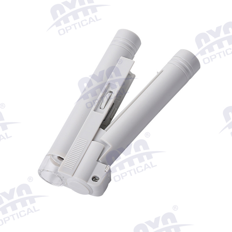 MG10085-1 80x Double-tube portable microscope with reading