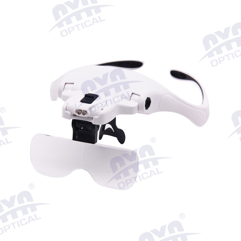 9892B2 Reading glasses with led magnifier
