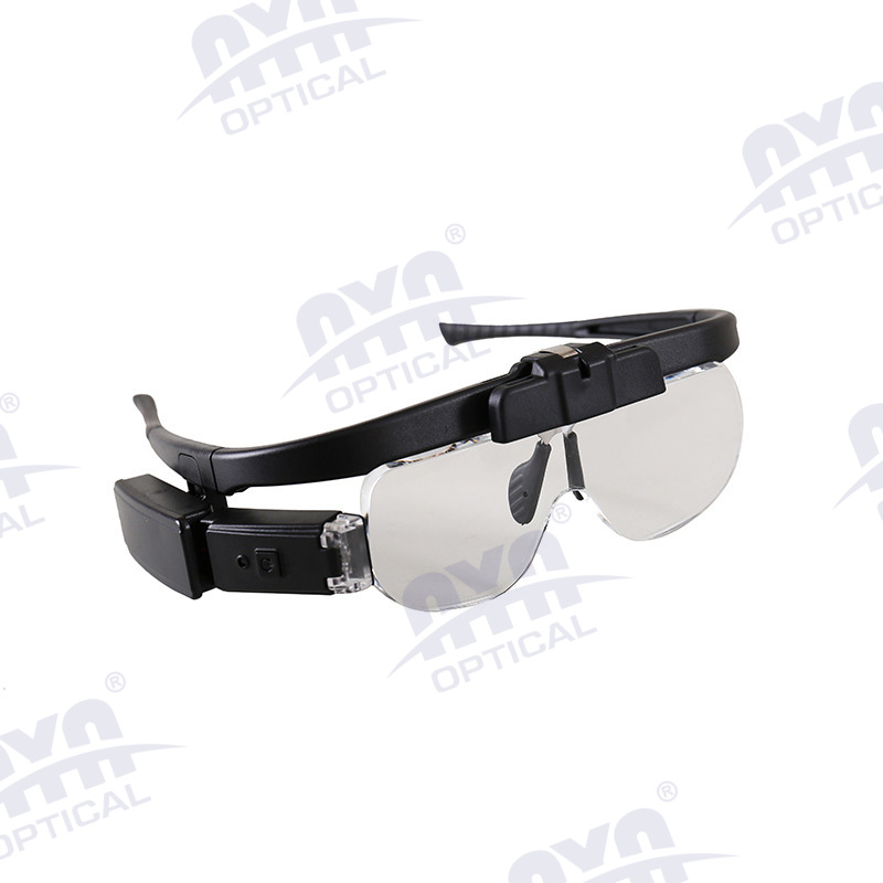 11642DC Multiple magnification glasses with LED light