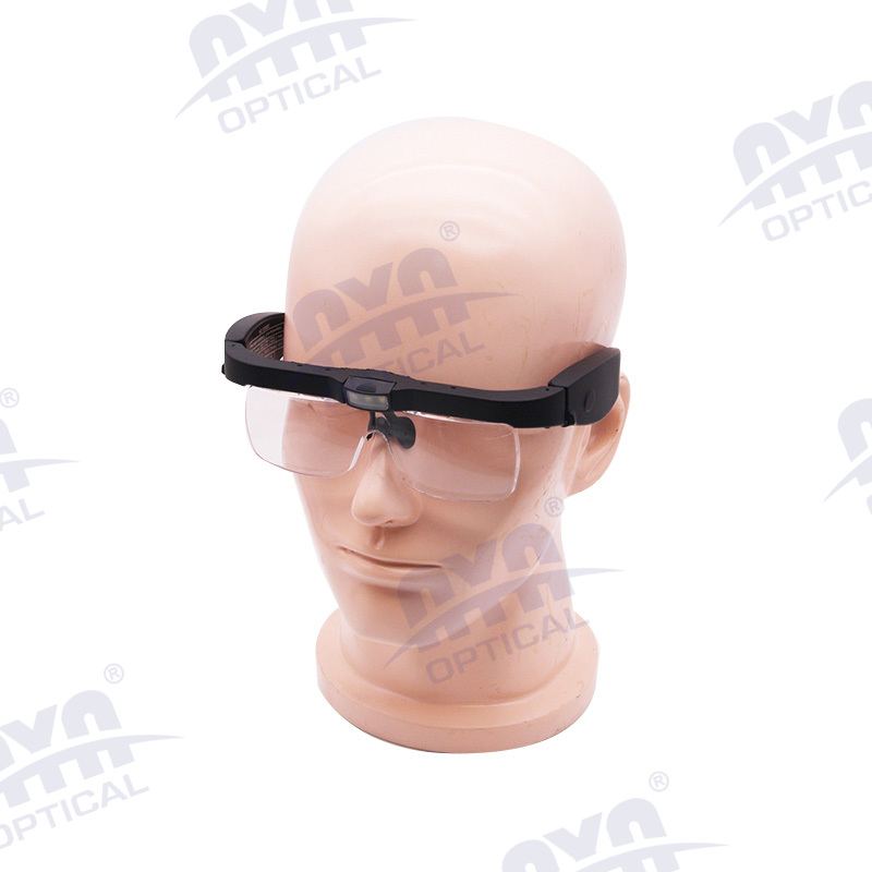 12539DC Cross-border new head-mounted spectacle magnifier