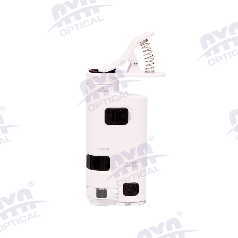 BU-190M 120-190 Times adjustable portable microscope