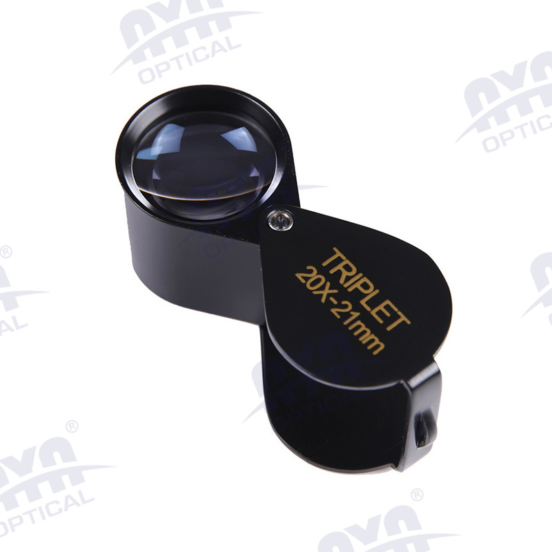 MG7016B Mini Metal Folding Jewelry Magnifier