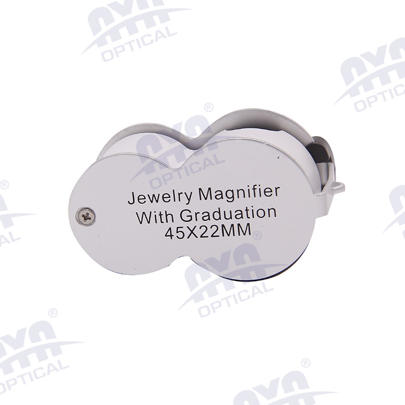 9583 Jewelry magnifying glass with scale measurement