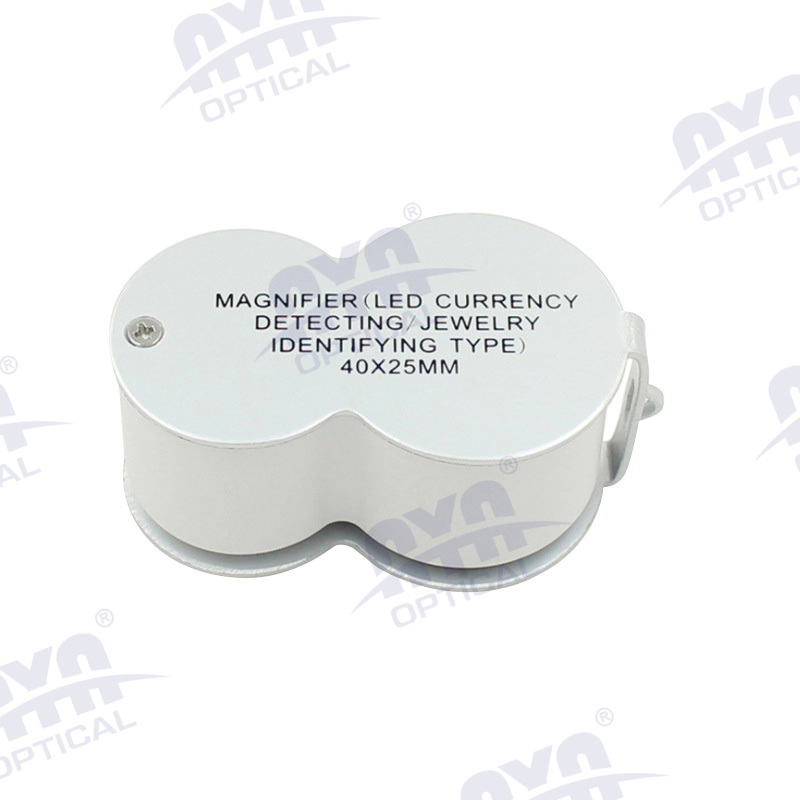 9888 40X25MM with banknote magnifying glass