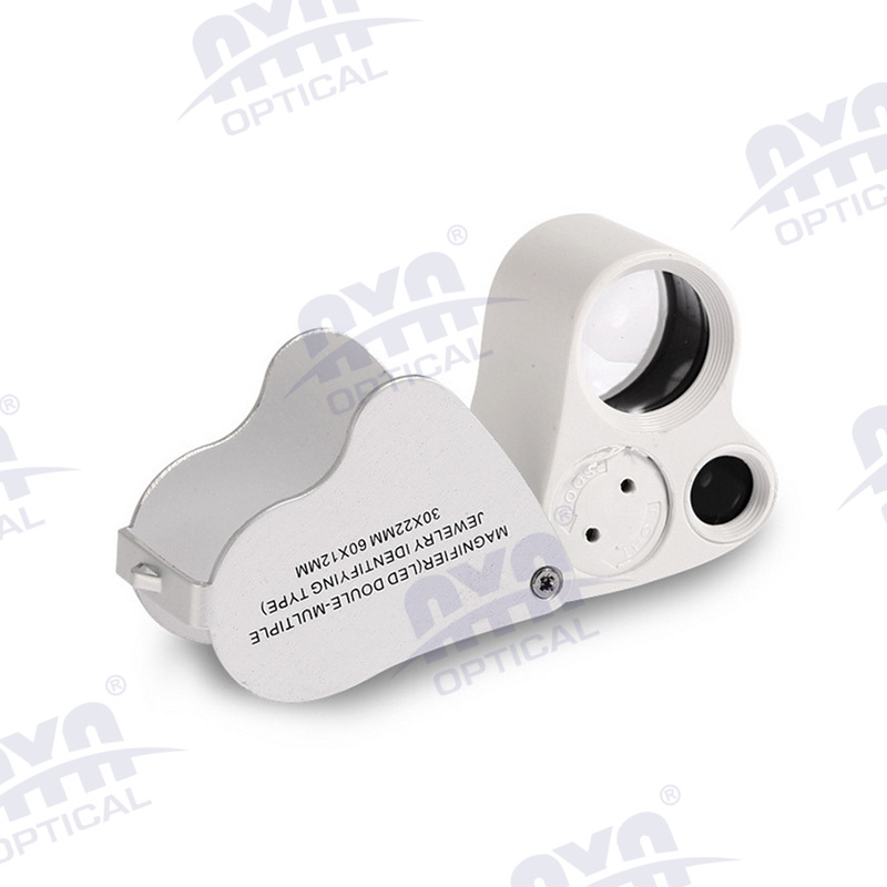 NO9889 Double 30X60 jewelry magnifying glass