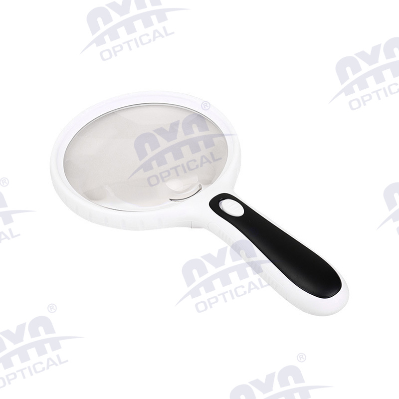 HY130 Acrylic Lens Handheld Lighted Magnifier